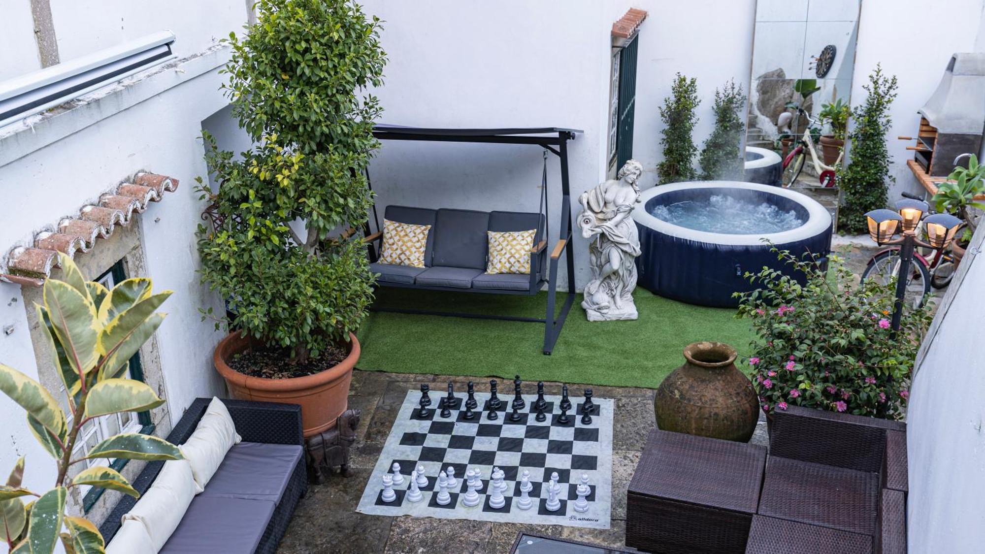 Small Cozy Room In Palace Patio With Hot Tub And Snooker - Sintra Wow 外观 照片